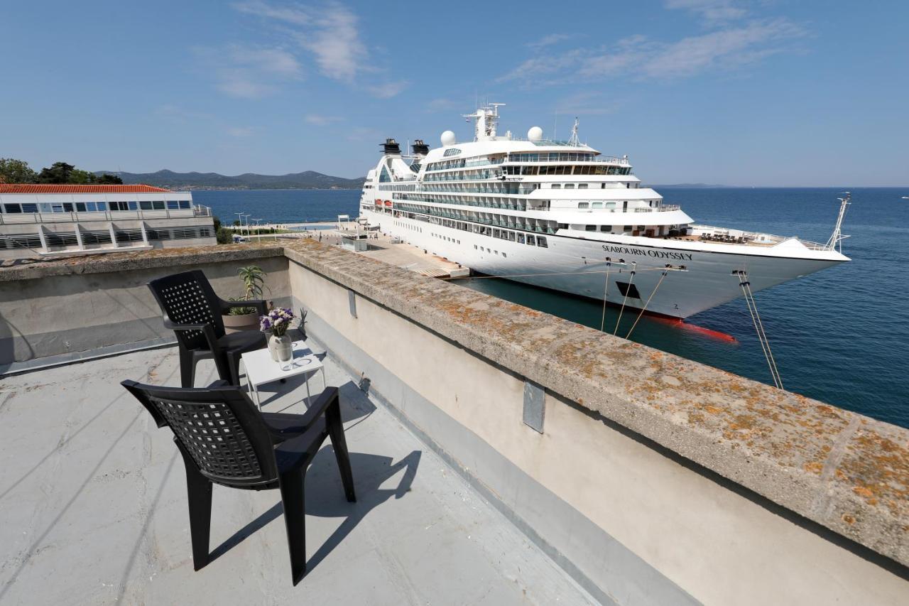 Stunning Sea View Apartment Zadar Eksteriør bilde