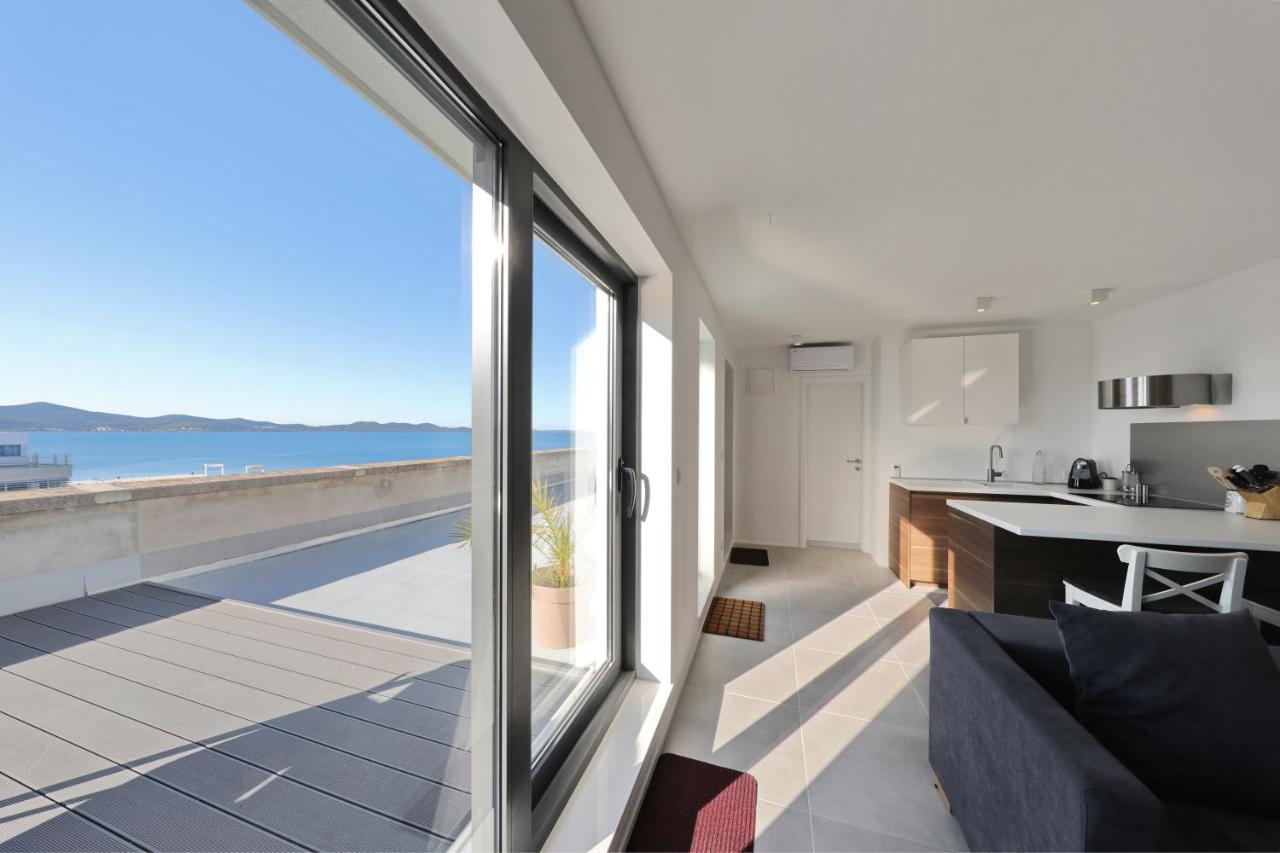 Stunning Sea View Apartment Zadar Eksteriør bilde