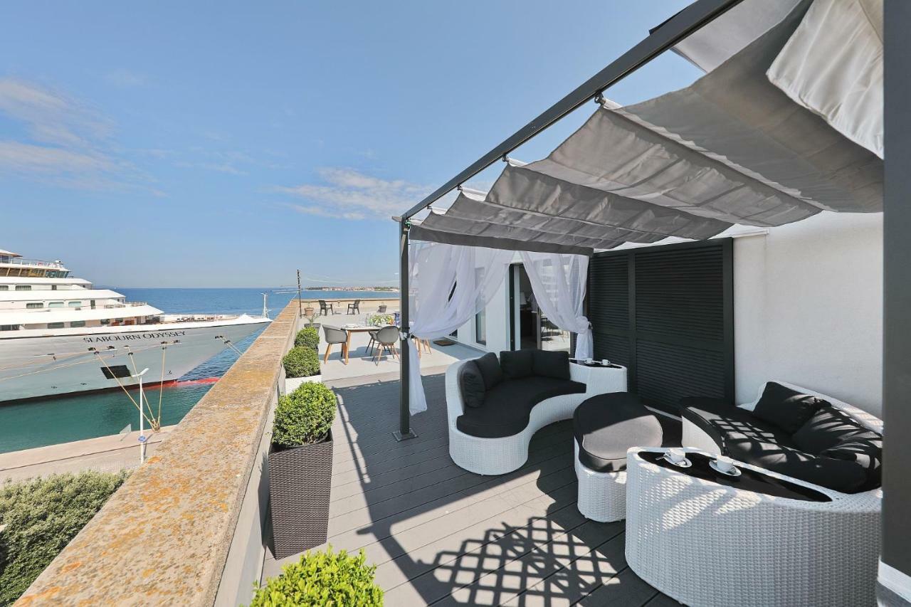 Stunning Sea View Apartment Zadar Eksteriør bilde